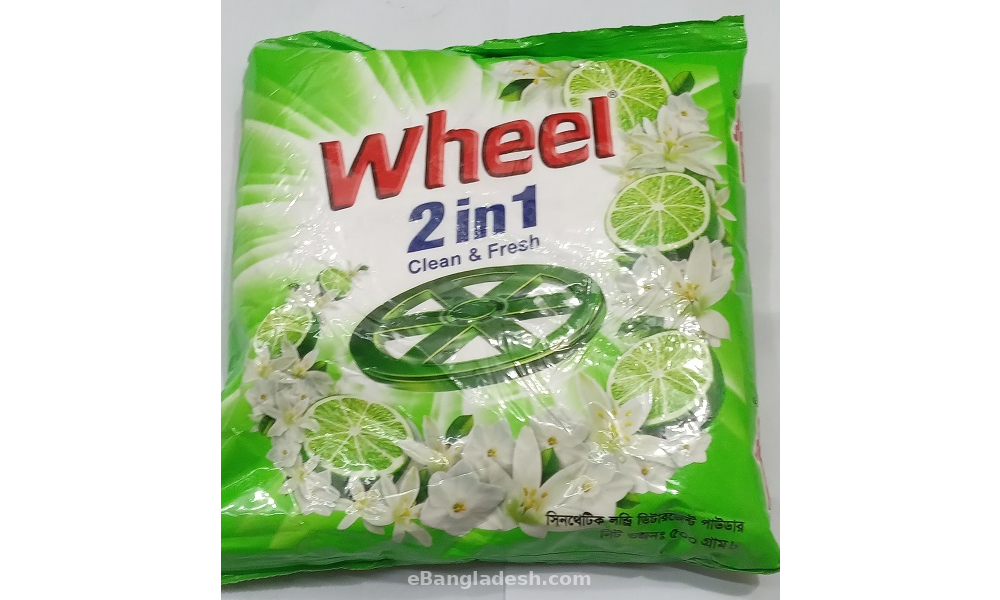 Wheel Detergent Powder 2 In 1 Clean Fresh 1 Kg