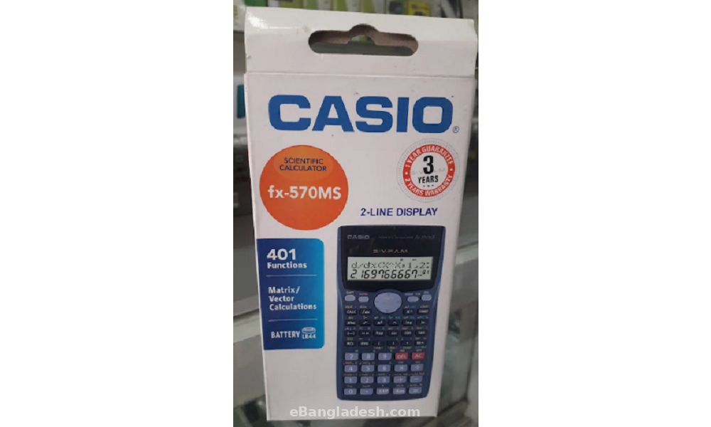 Casio cheap calculator 570