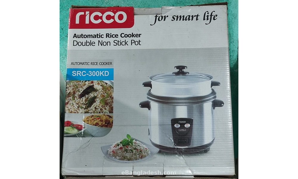 Stainless Steel Inner Pot Full Body Cylinder Electric Rice Cooker