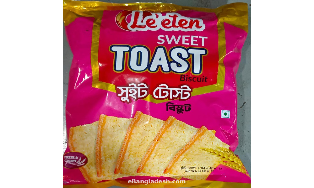 Le'eten Sweet Toast Biscuit 350 gm