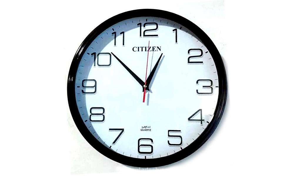 Citizen wall 2025 clock price