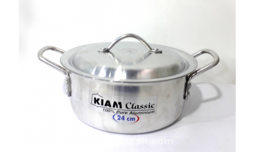 Kiam Milk Pan with Lid Aluminium 18 cm