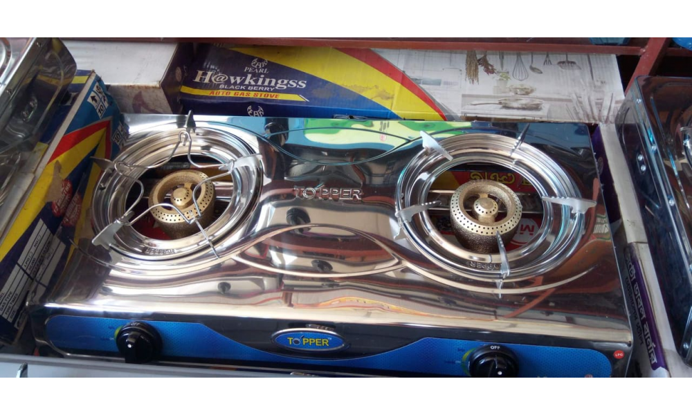 Topper Two Burner Gas Stove