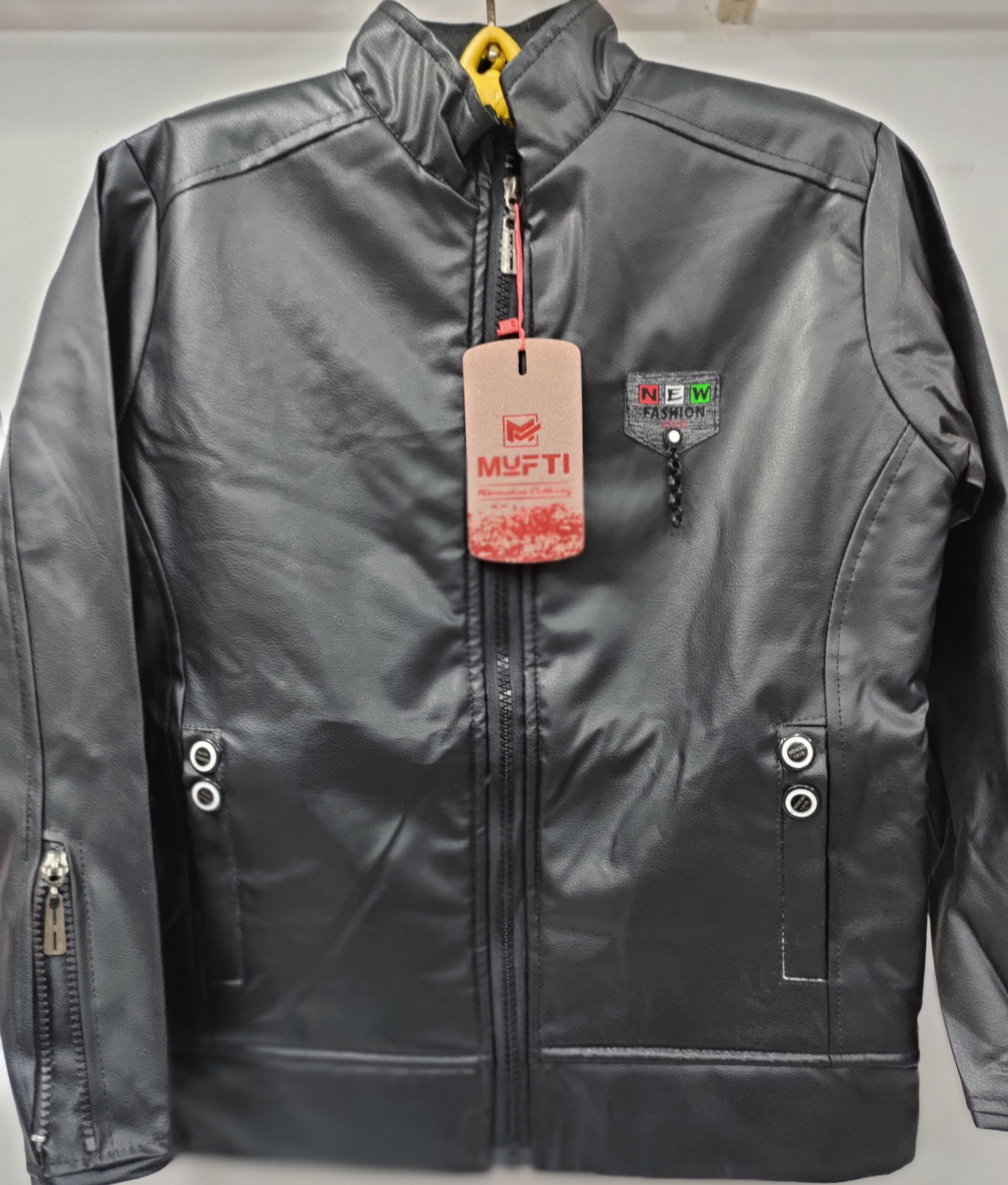 Bv clothing leather hot sale jacket ferrari