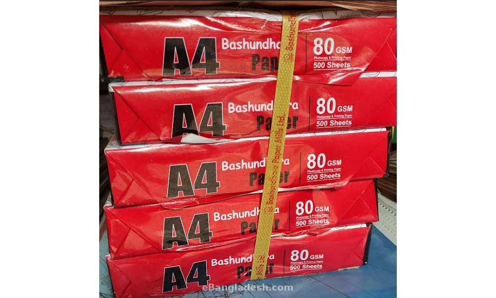 Bashundhara A4 Paper 80 GSM - 500 Sheets