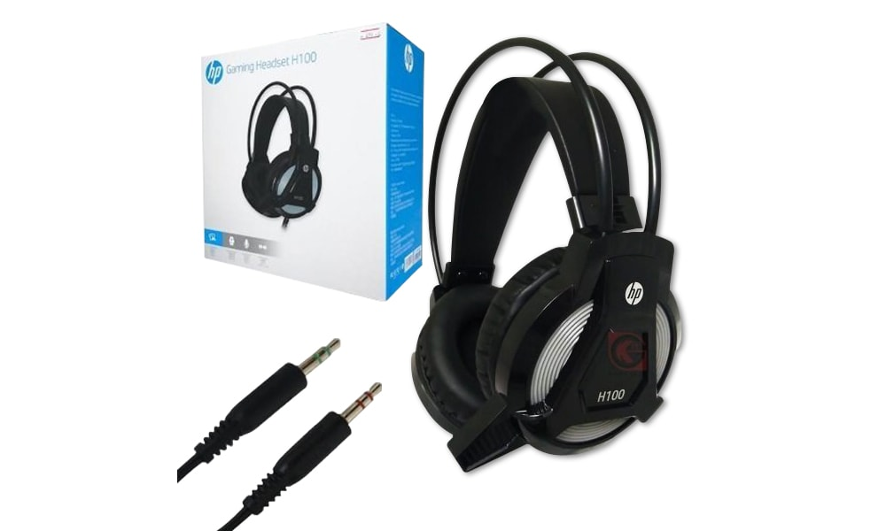 Hp h100 2024 gaming headphones