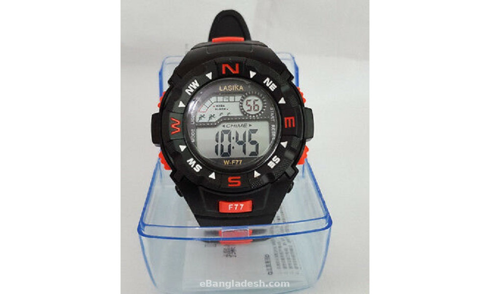 Hot New Release-LASIKA watch-Black colour wrist watch-Analog Digital Watch-Digital  wrist watch-Water resistant watch