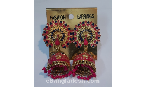 Buy Oxidize Jhumka Earrings Online in India - Etsy