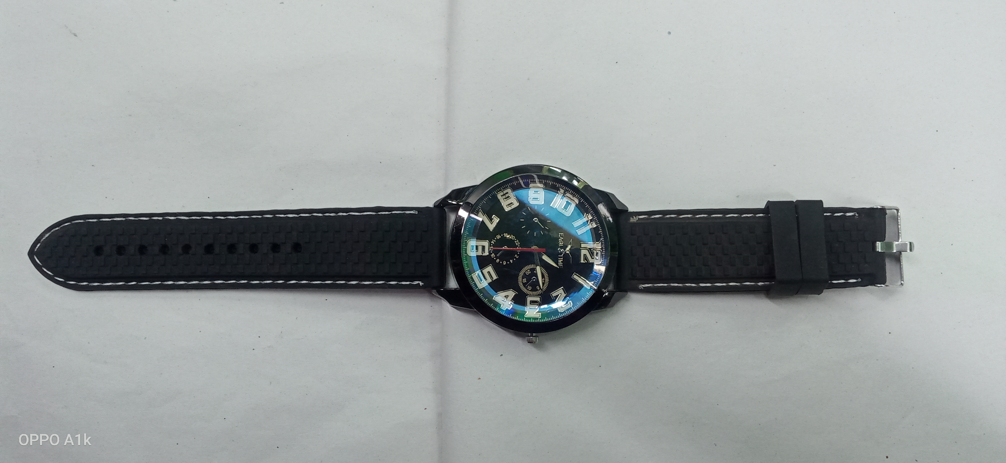 Kalbor Ladies Black Leather Wrist Watch with Date Function - Watch Hunt  Kenya