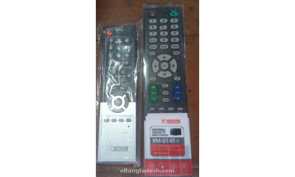 Star Universal LED/LCD TV Remote Control - 1 Pc